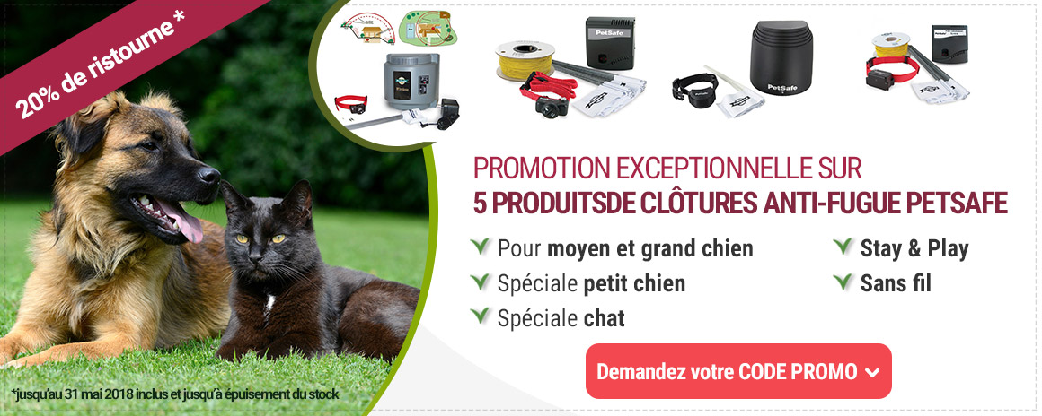 Promotion Sur Les Clotures Anti Fugue Petsafe A Namur